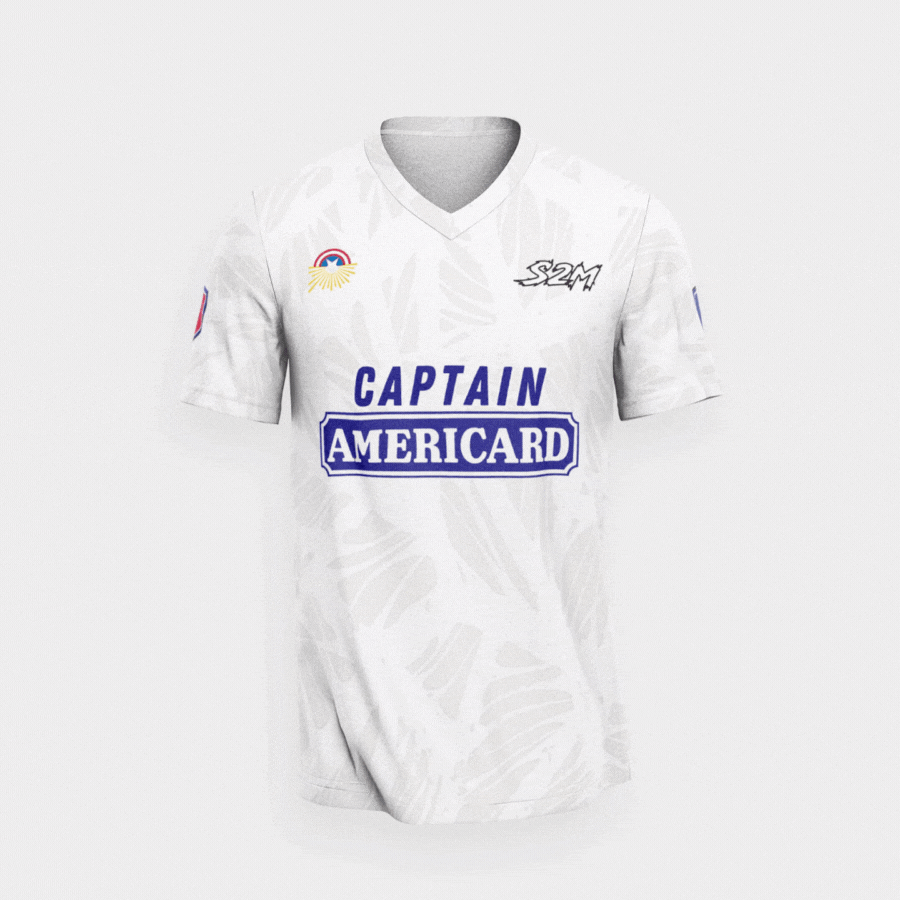Maillot "AMERICARD" White