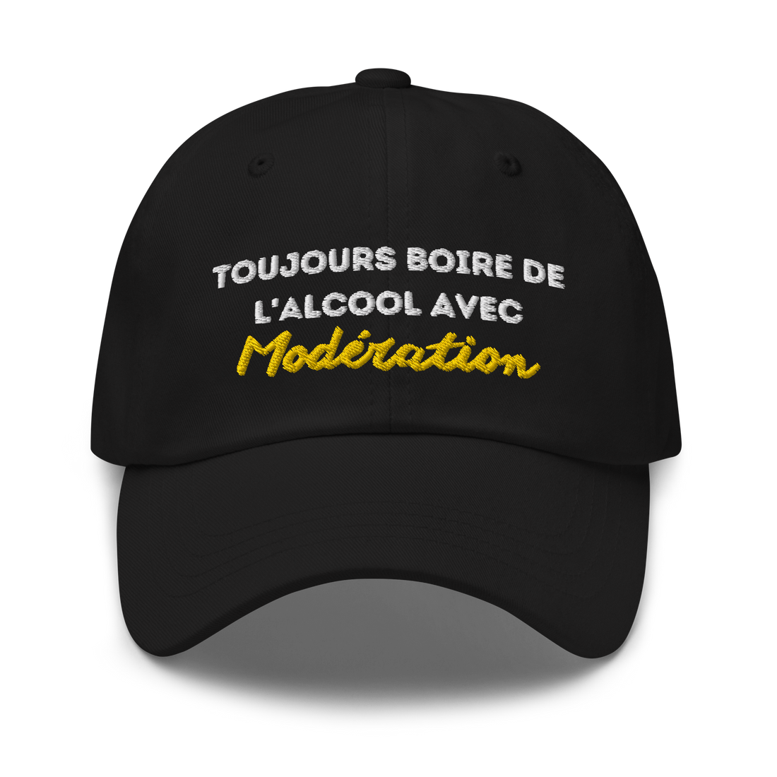 CASQUETTE "BOIRE AVEC MODERATION"