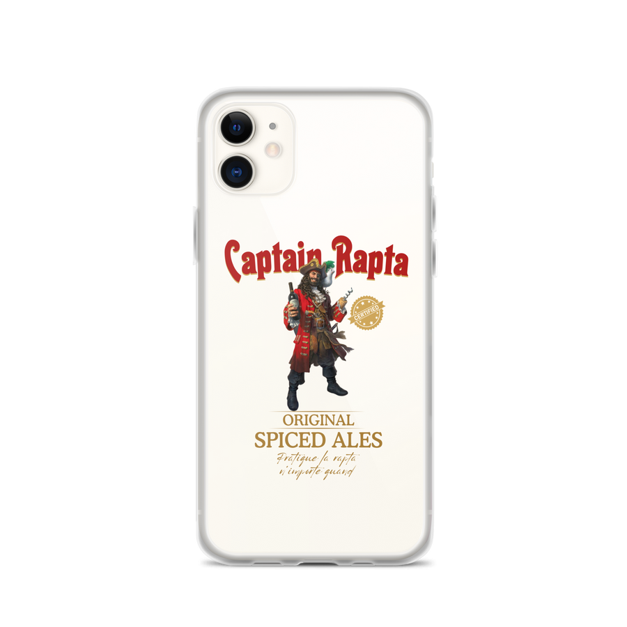 Coque iPhone® "CAPTAIN RAPTA"