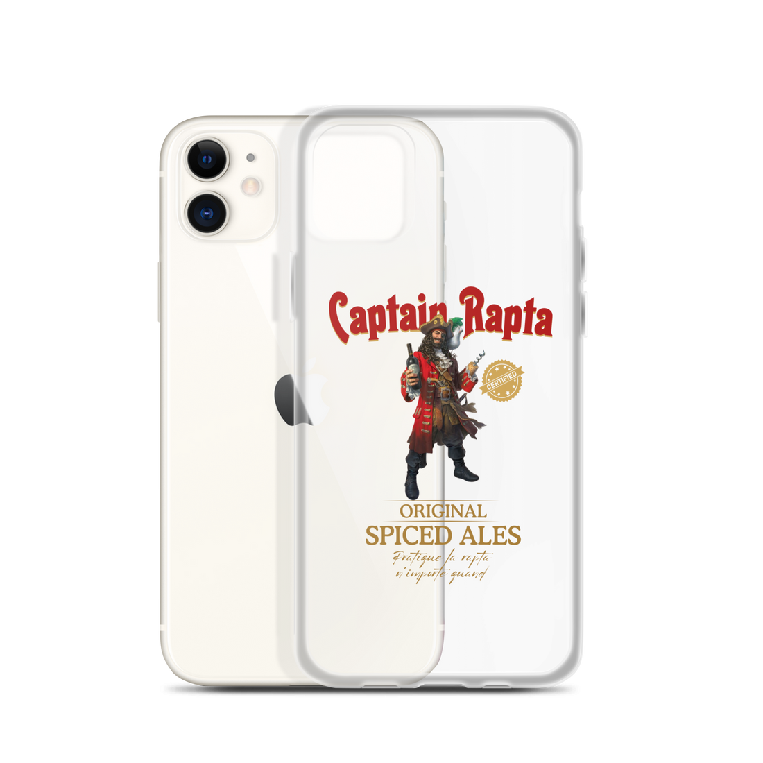 Coque iPhone® "CAPTAIN RAPTA"