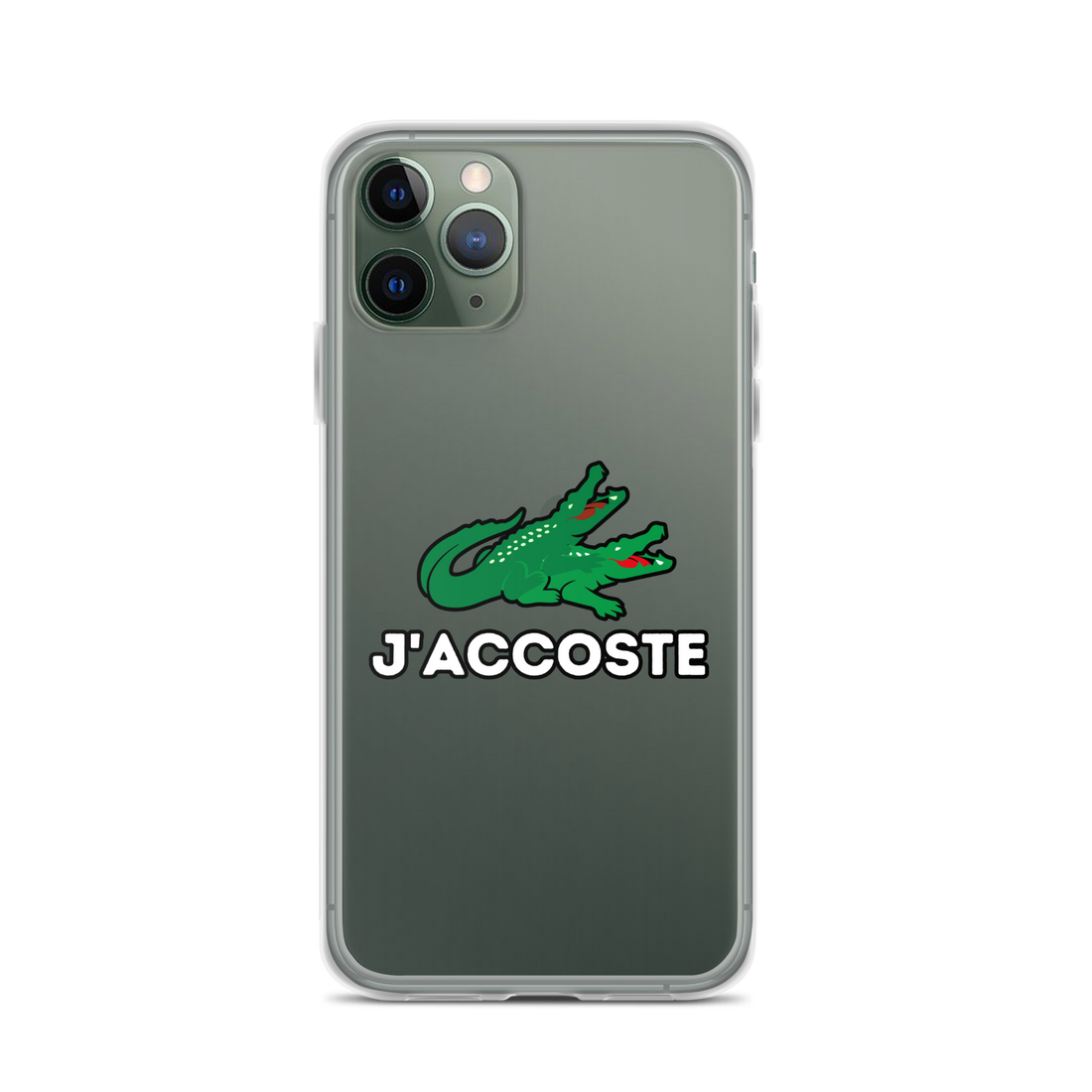 Coque iPhone® "J'ACCOSTE"