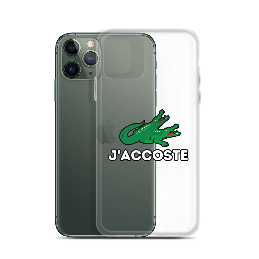 Coque iPhone® "J'ACCOSTE"