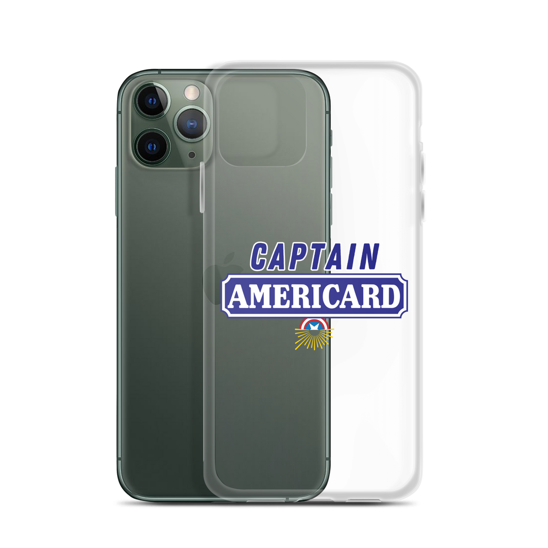 Coque iPhone® "CAPTAIN AMERICARD"