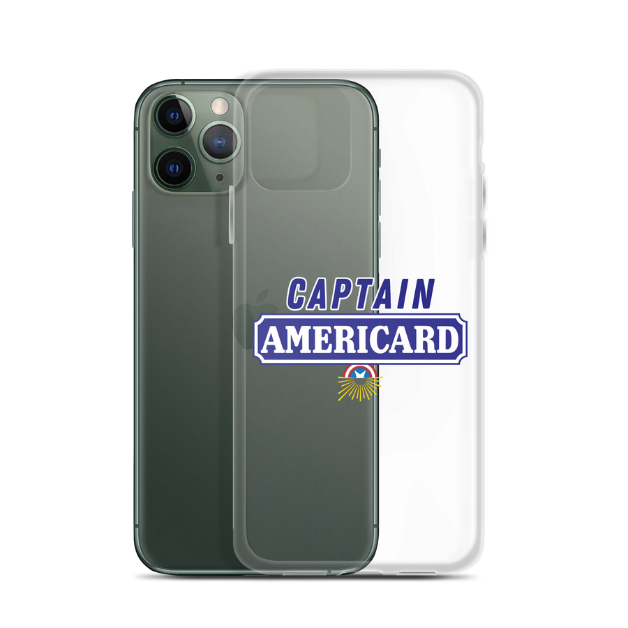 Coque iPhone® "CAPTAIN AMERICARD"