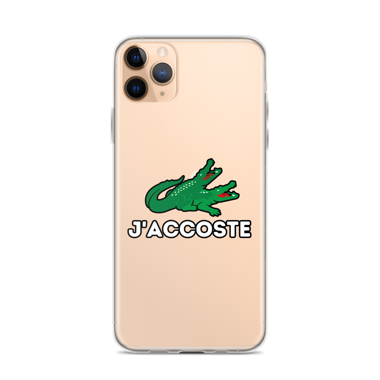 Coque iPhone® "J'ACCOSTE"