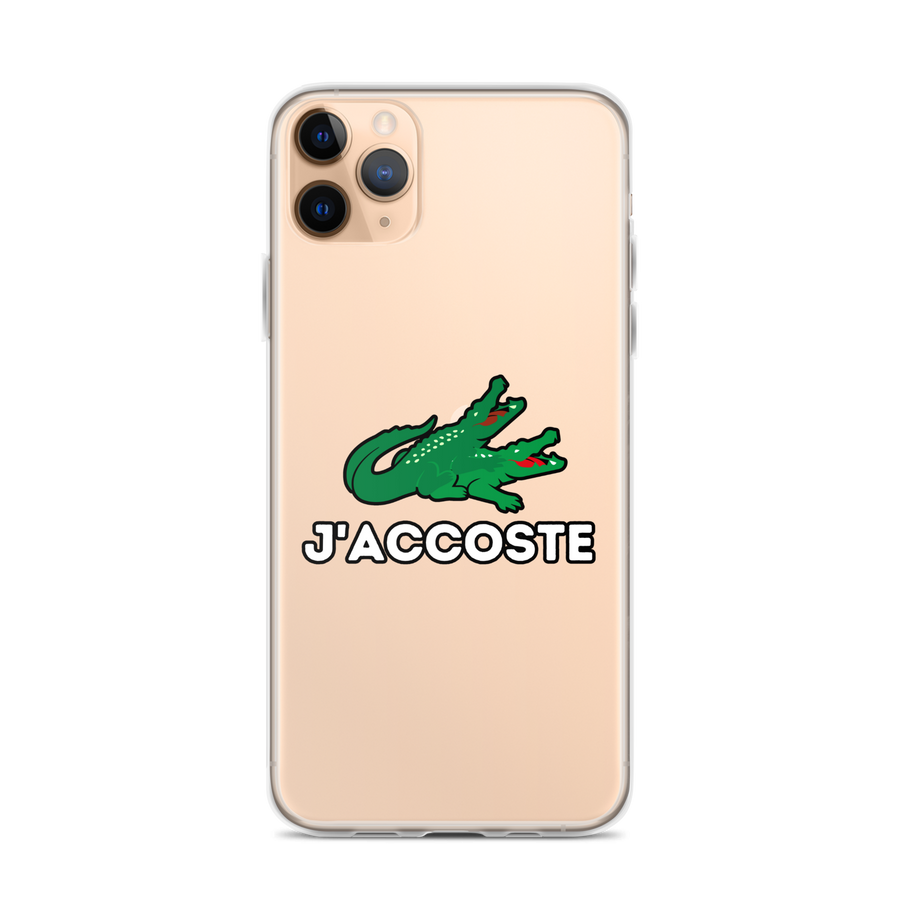 Coque iPhone® "J'ACCOSTE"