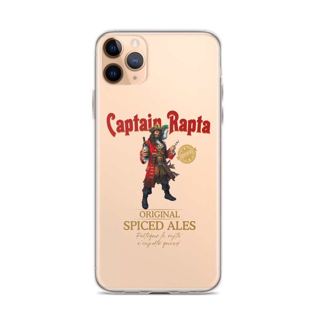 Coque iPhone® "CAPTAIN RAPTA"