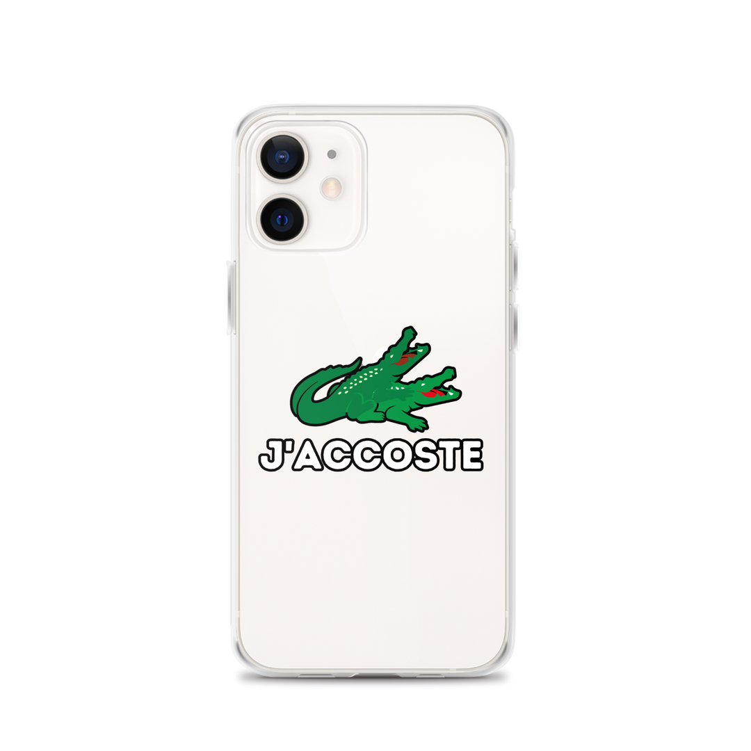 Coque iPhone® "J'ACCOSTE"