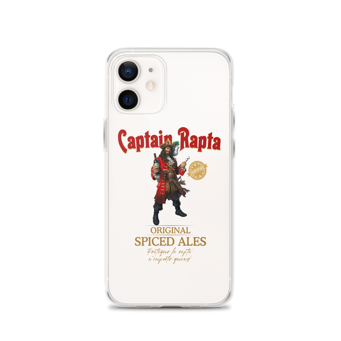 Coque iPhone® "CAPTAIN RAPTA"