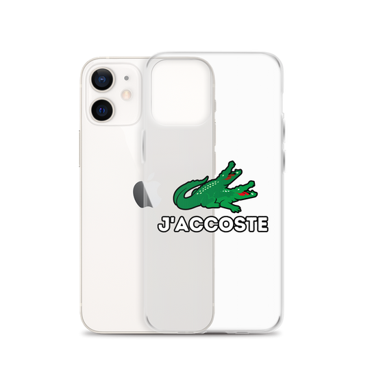 Coque iPhone® "J'ACCOSTE"