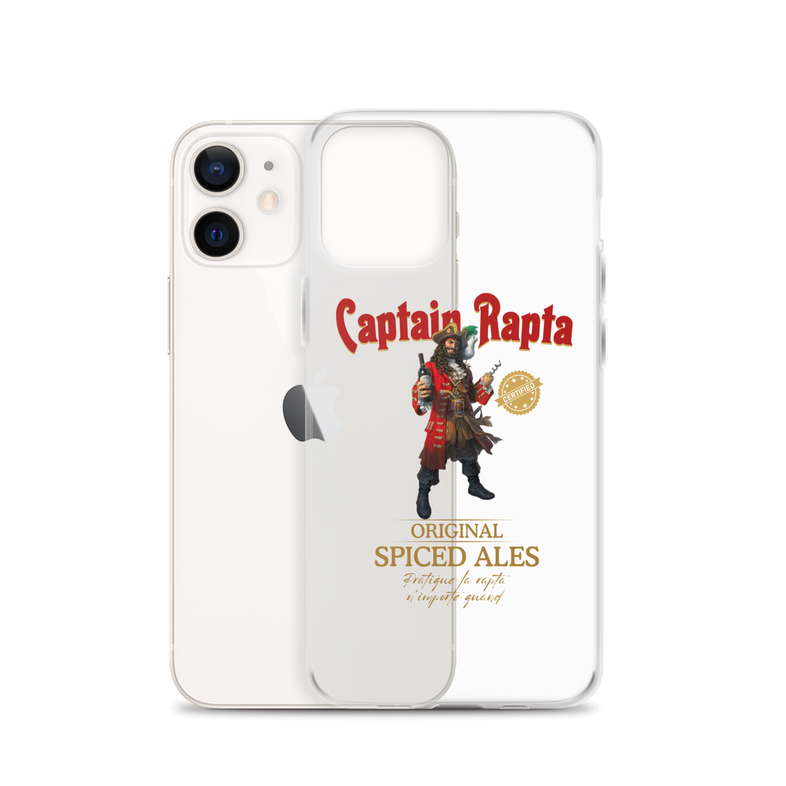 Coque iPhone® "CAPTAIN RAPTA"