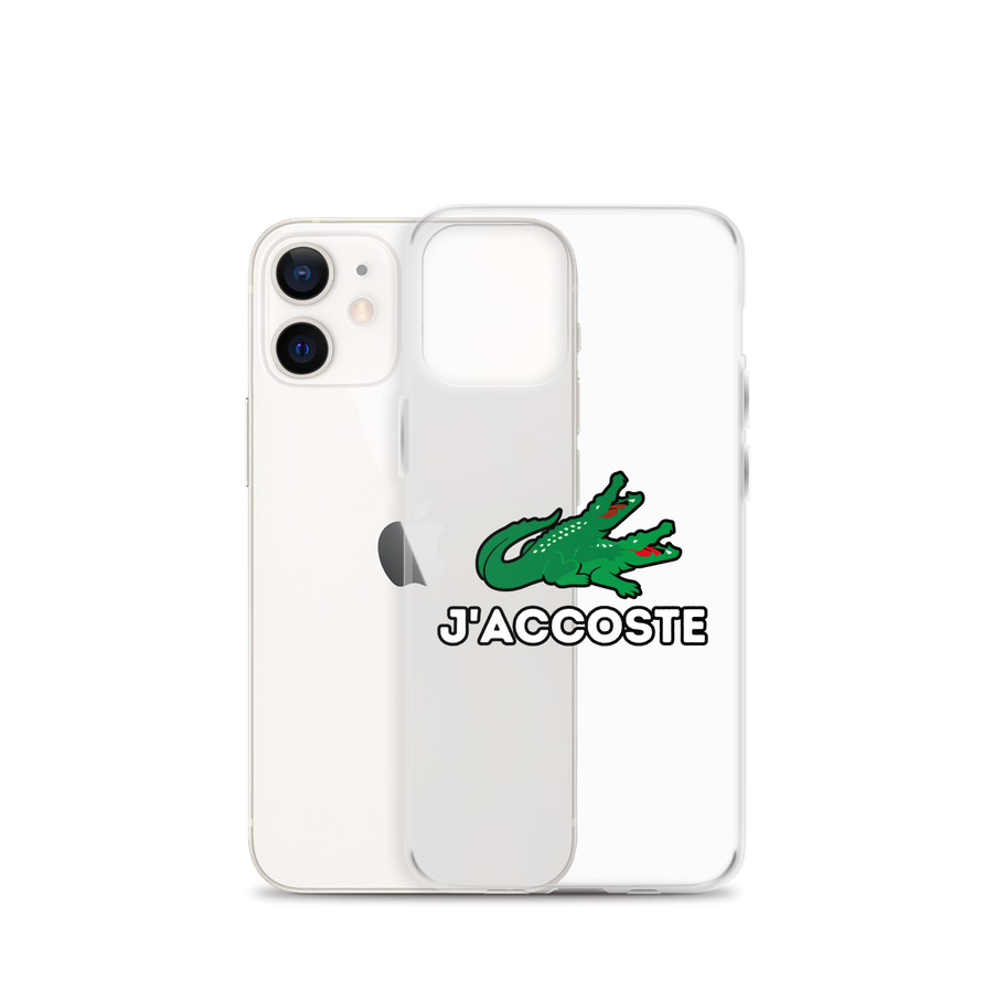 Coque iPhone® "J'ACCOSTE"