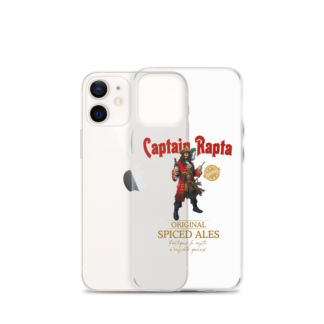 Coque iPhone® "CAPTAIN RAPTA"