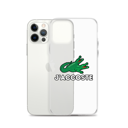 Coque iPhone® "J'ACCOSTE"