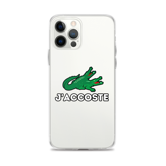 Coque iPhone® "J'ACCOSTE"