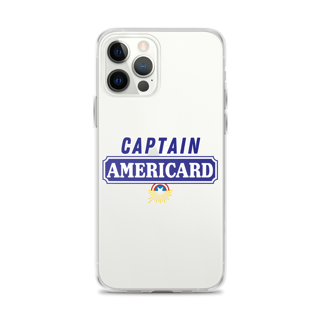 Coque iPhone® "CAPTAIN AMERICARD"