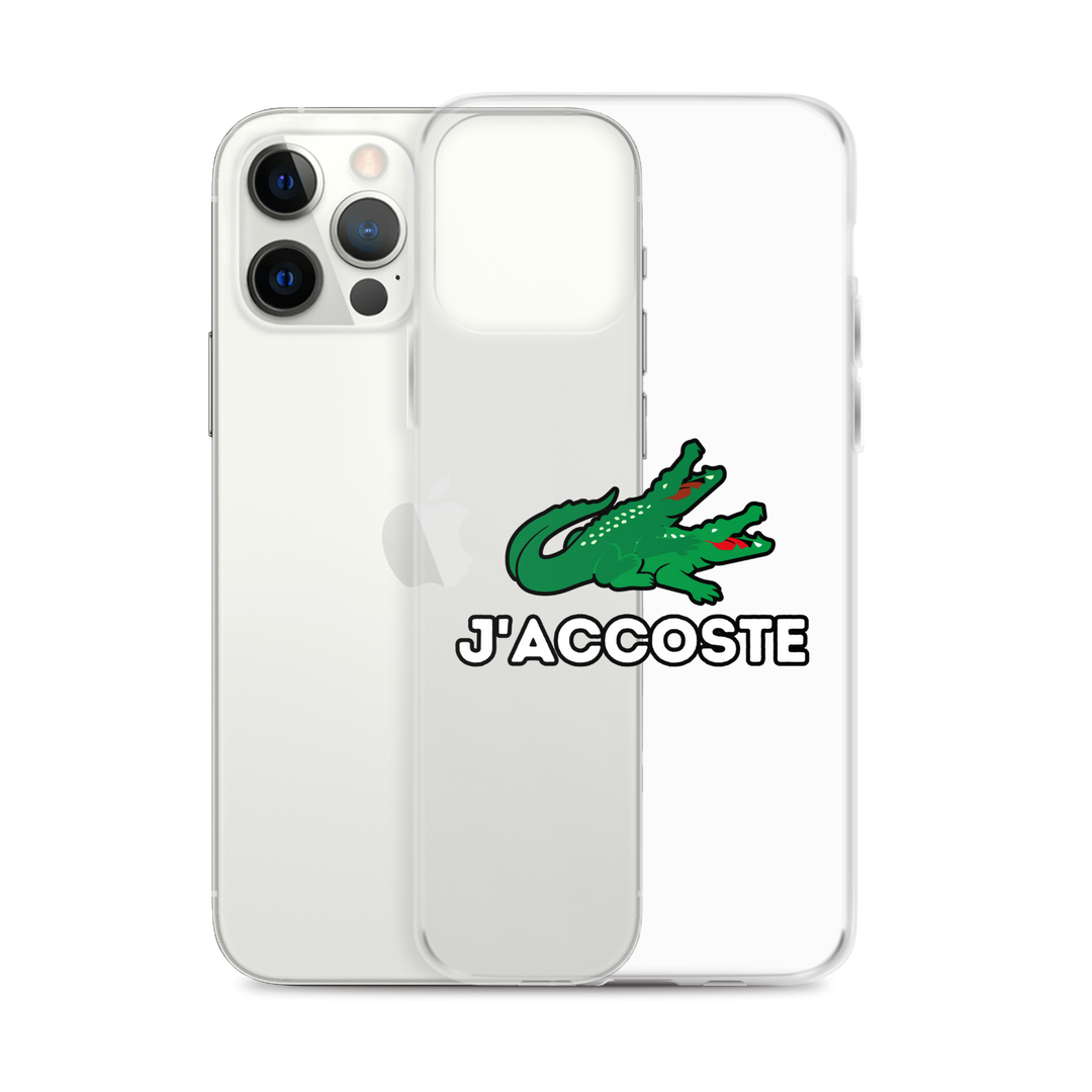 Coque iPhone® "J'ACCOSTE"