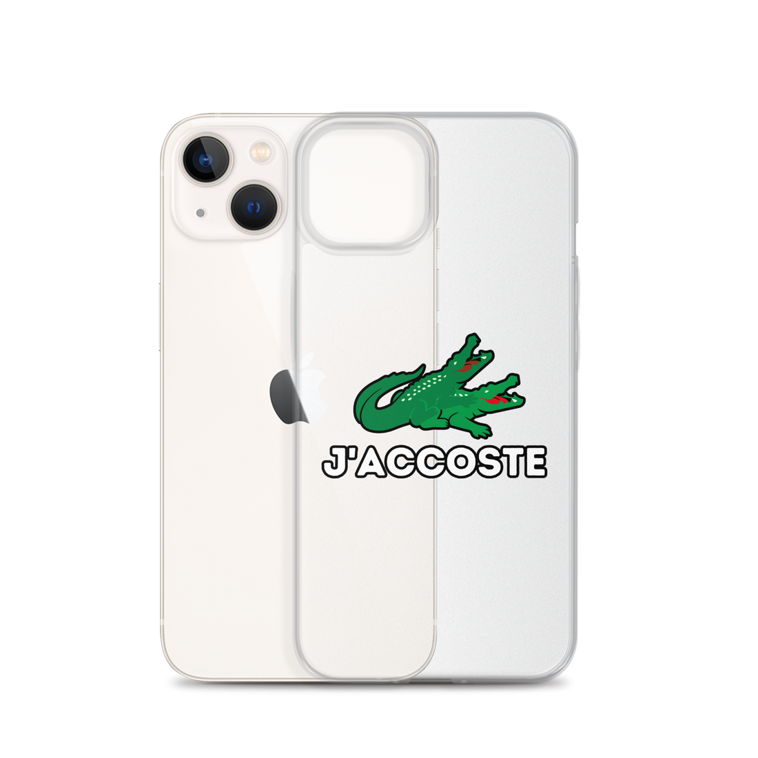 Coque iPhone® "J'ACCOSTE"