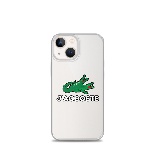 Coque iPhone® "J'ACCOSTE"