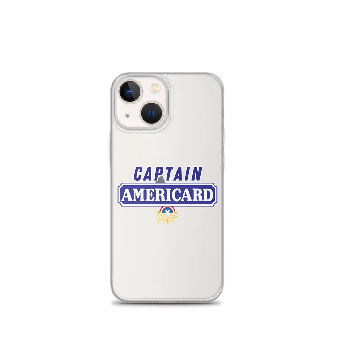 Coque iPhone® "CAPTAIN AMERICARD"