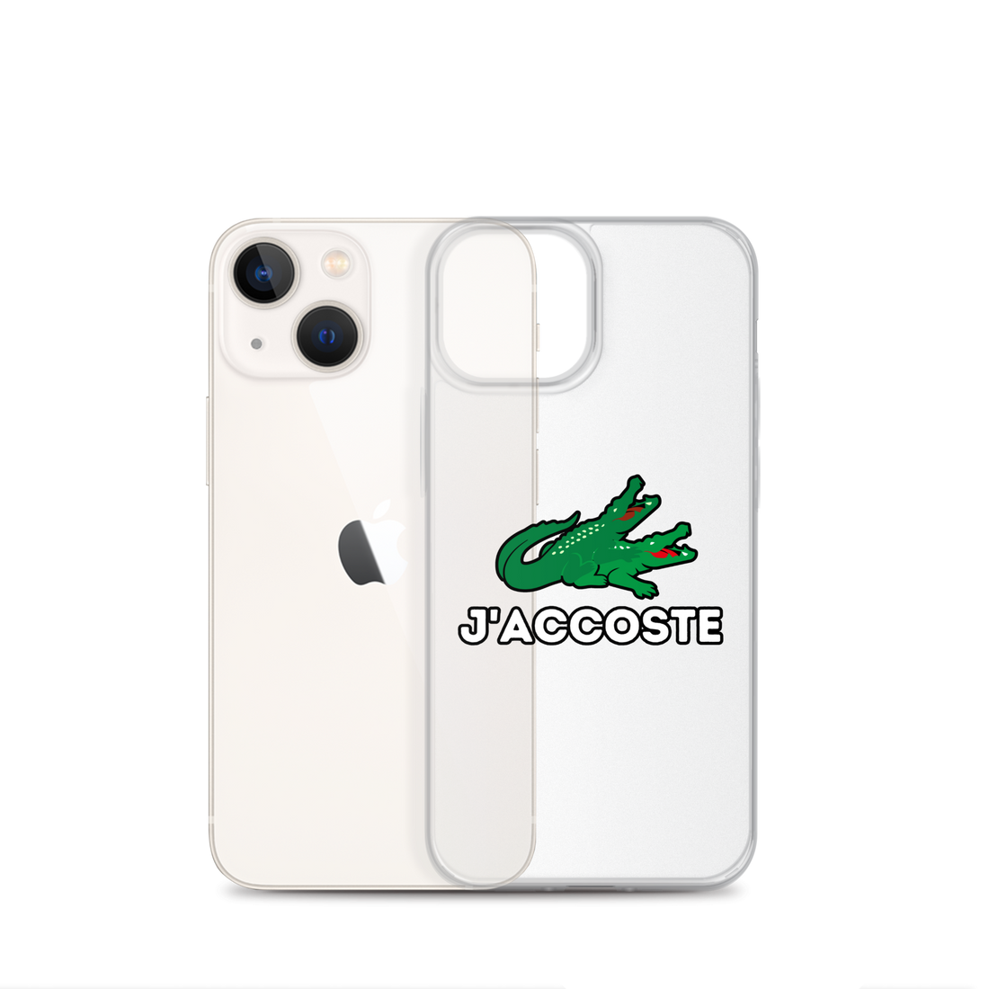 Coque iPhone® "J'ACCOSTE"