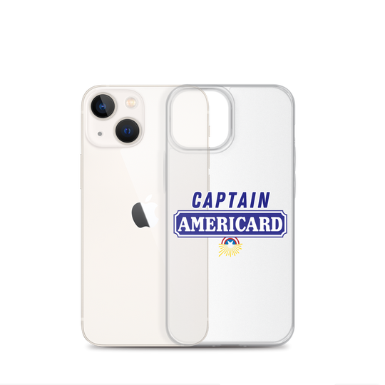 Coque iPhone® "CAPTAIN AMERICARD"