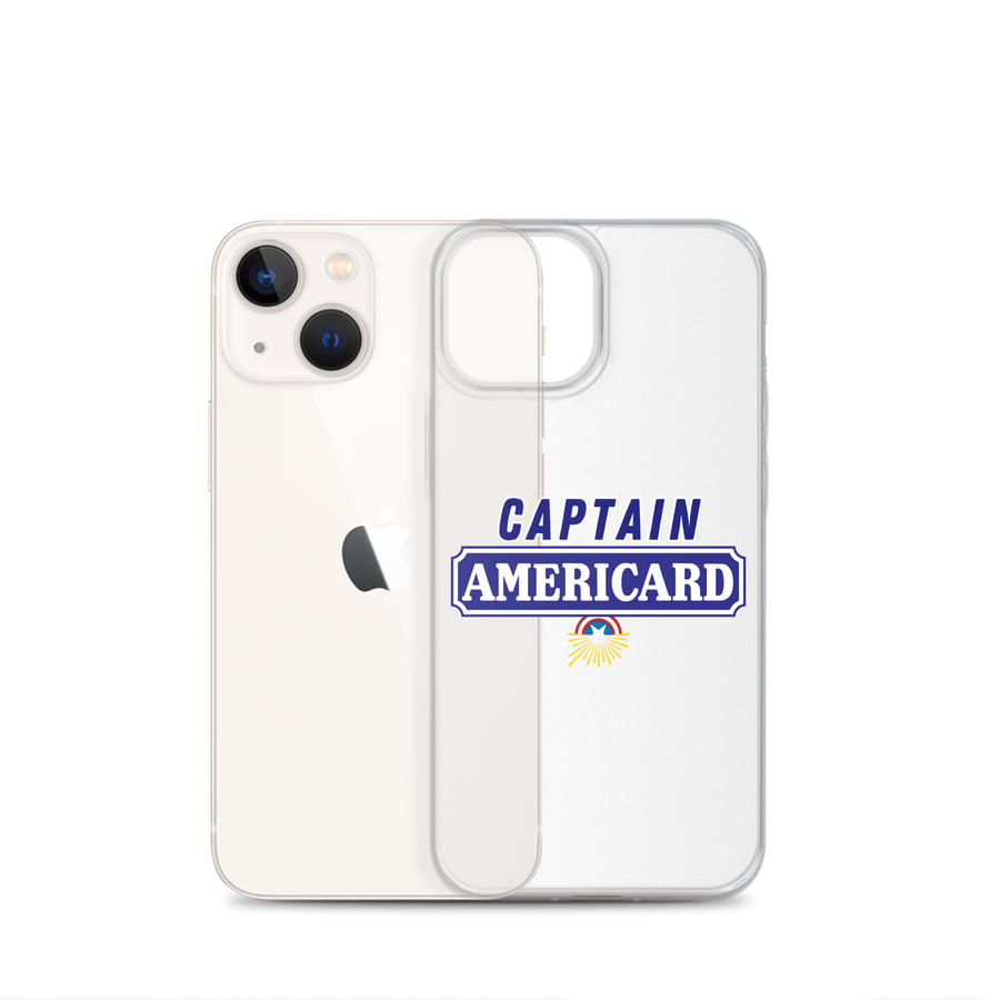 Coque iPhone® "CAPTAIN AMERICARD"