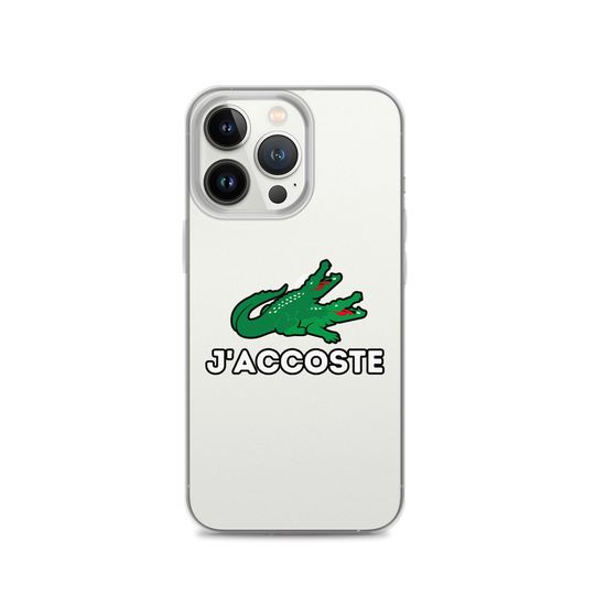 Coque iPhone® "J'ACCOSTE"