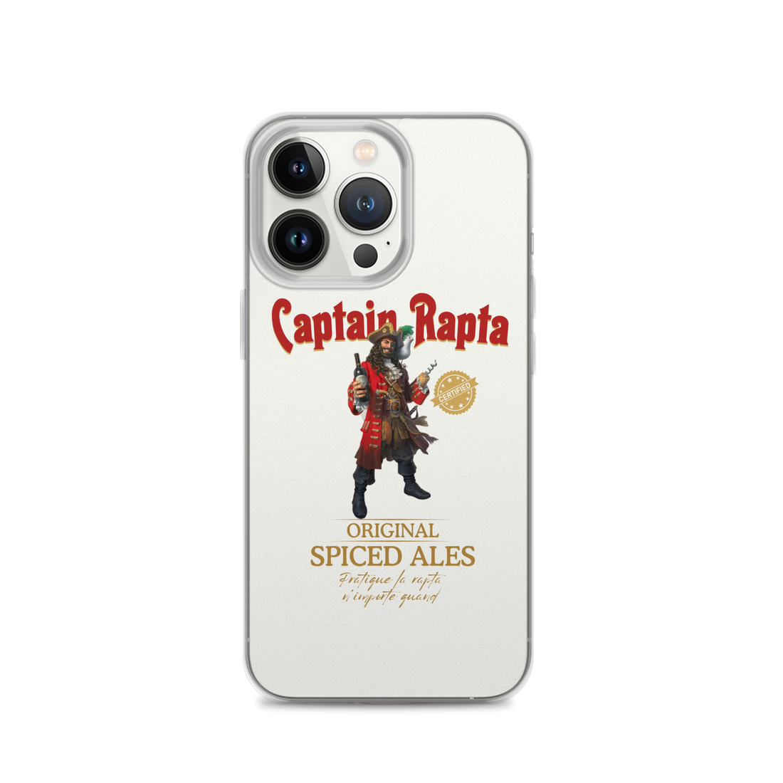 Coque iPhone® "CAPTAIN RAPTA"