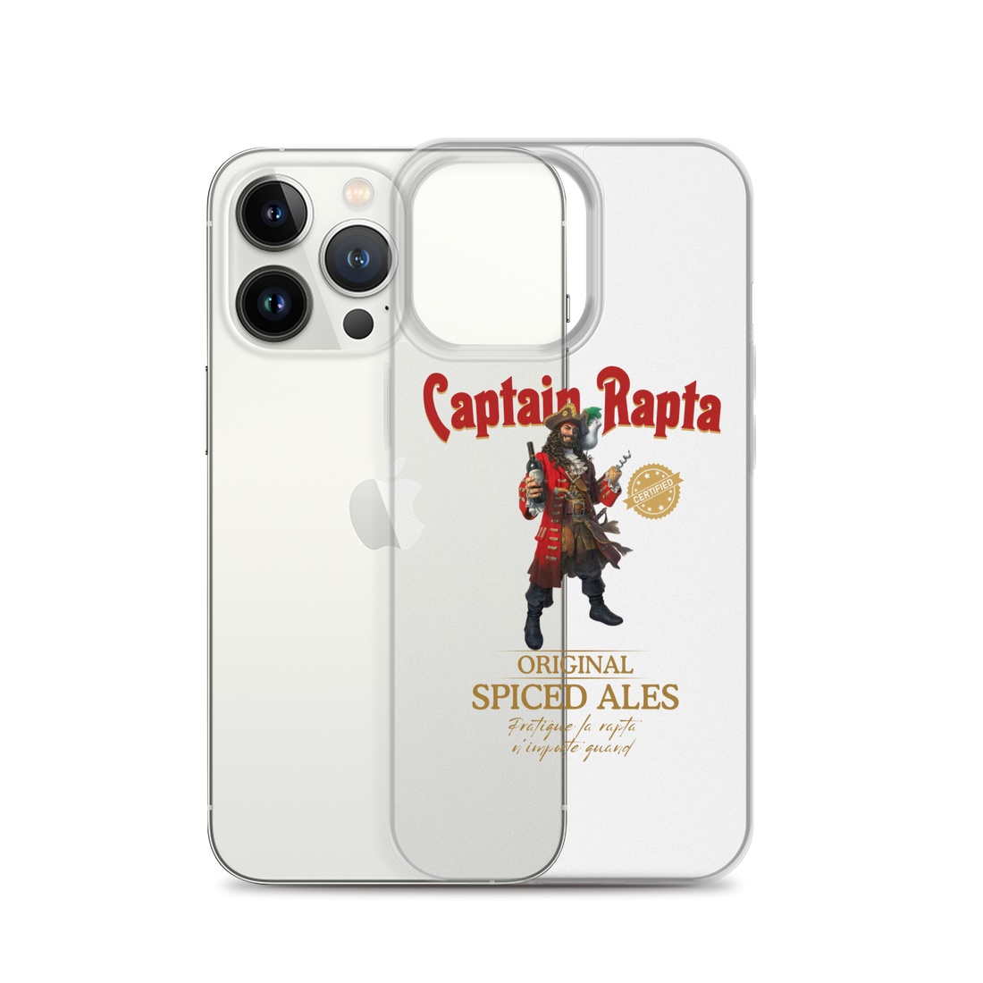 Coque iPhone® "CAPTAIN RAPTA"