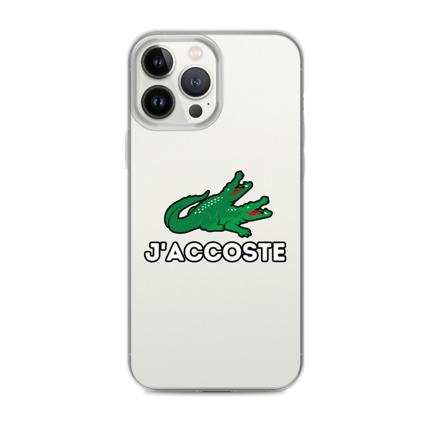 Coque iPhone® "J'ACCOSTE"