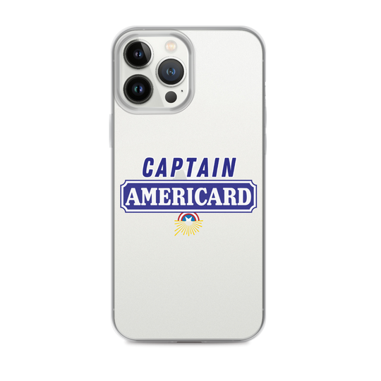 Coque iPhone® "CAPTAIN AMERICARD"