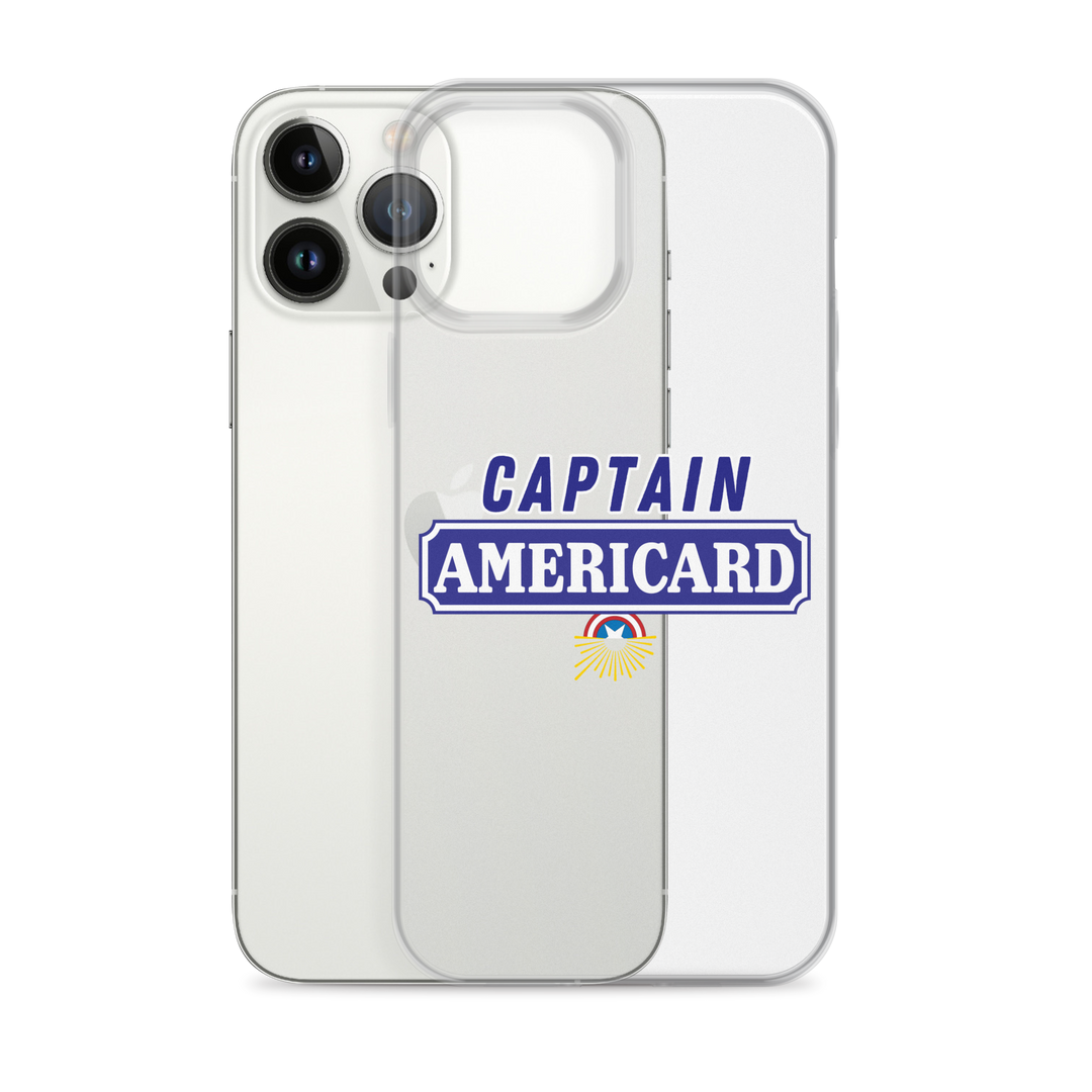 Coque iPhone® "CAPTAIN AMERICARD"