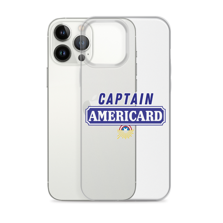 Coque iPhone® "CAPTAIN AMERICARD"