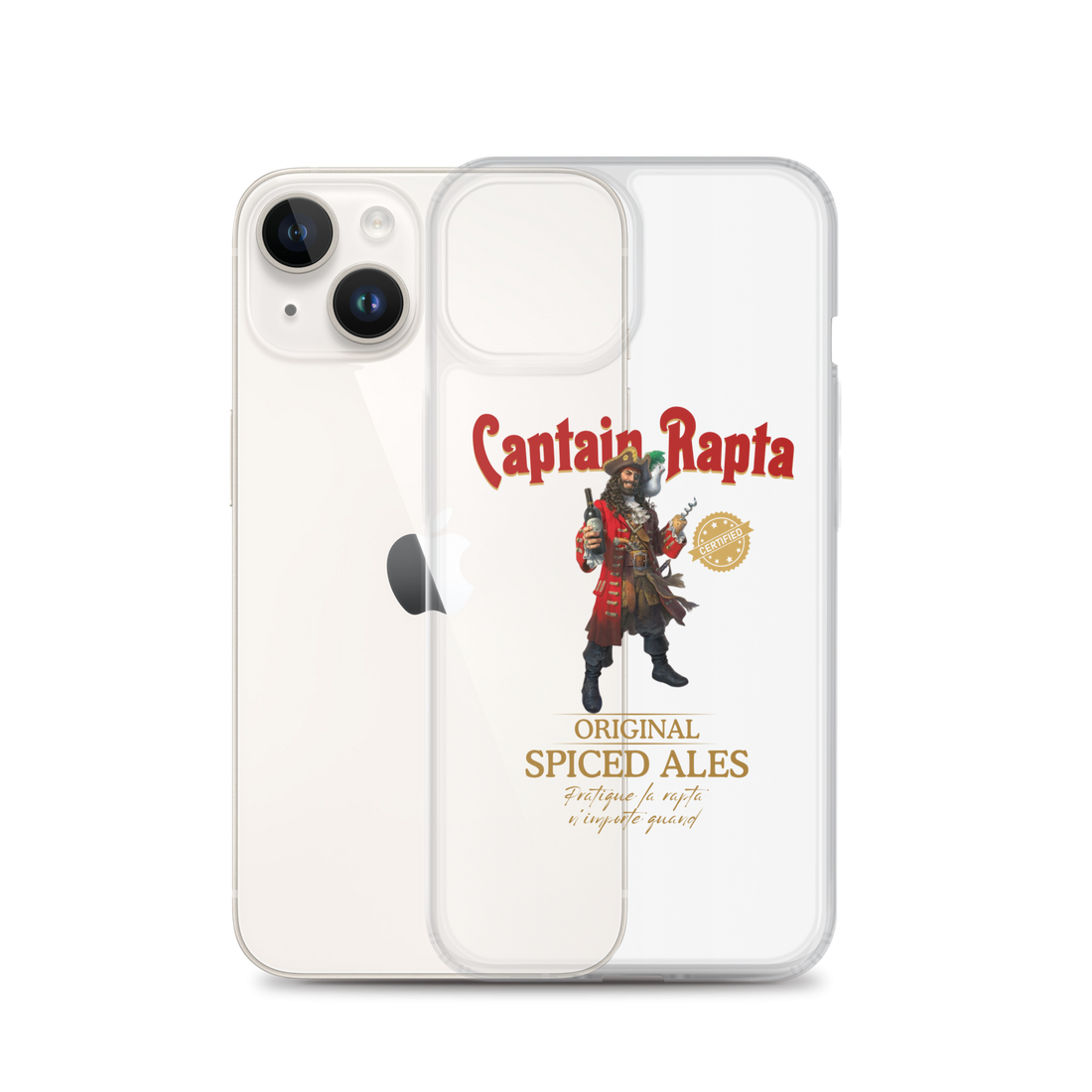 Coque iPhone® "CAPTAIN RAPTA"