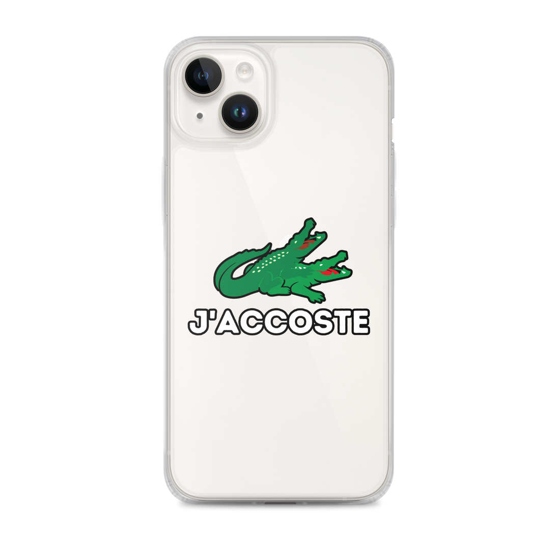 Coque iPhone® "J'ACCOSTE"