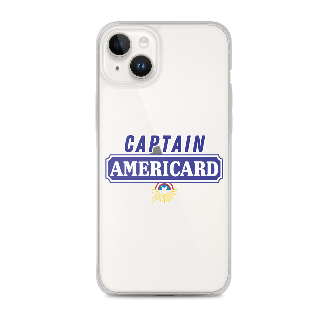 Coque iPhone® "CAPTAIN AMERICARD"