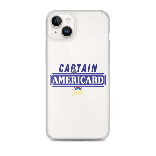 Coque iPhone® "CAPTAIN AMERICARD"