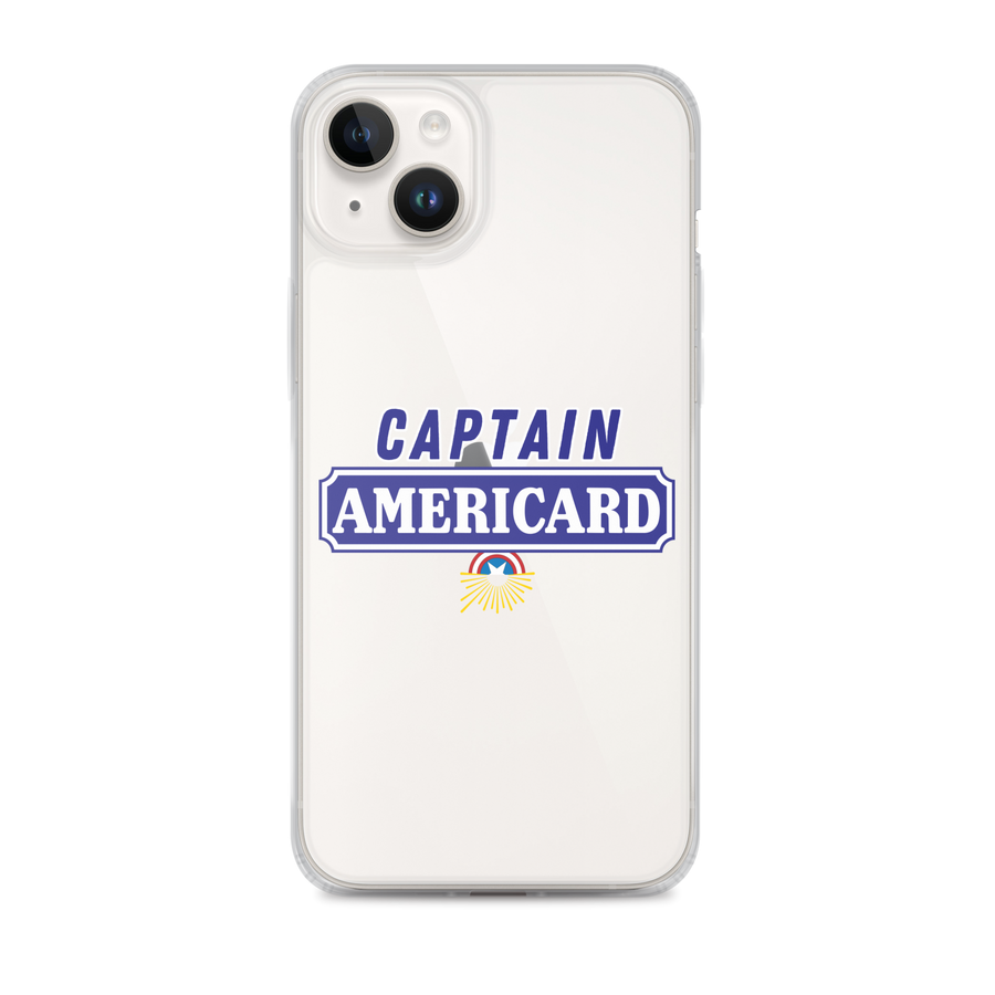 Coque iPhone® "CAPTAIN AMERICARD"