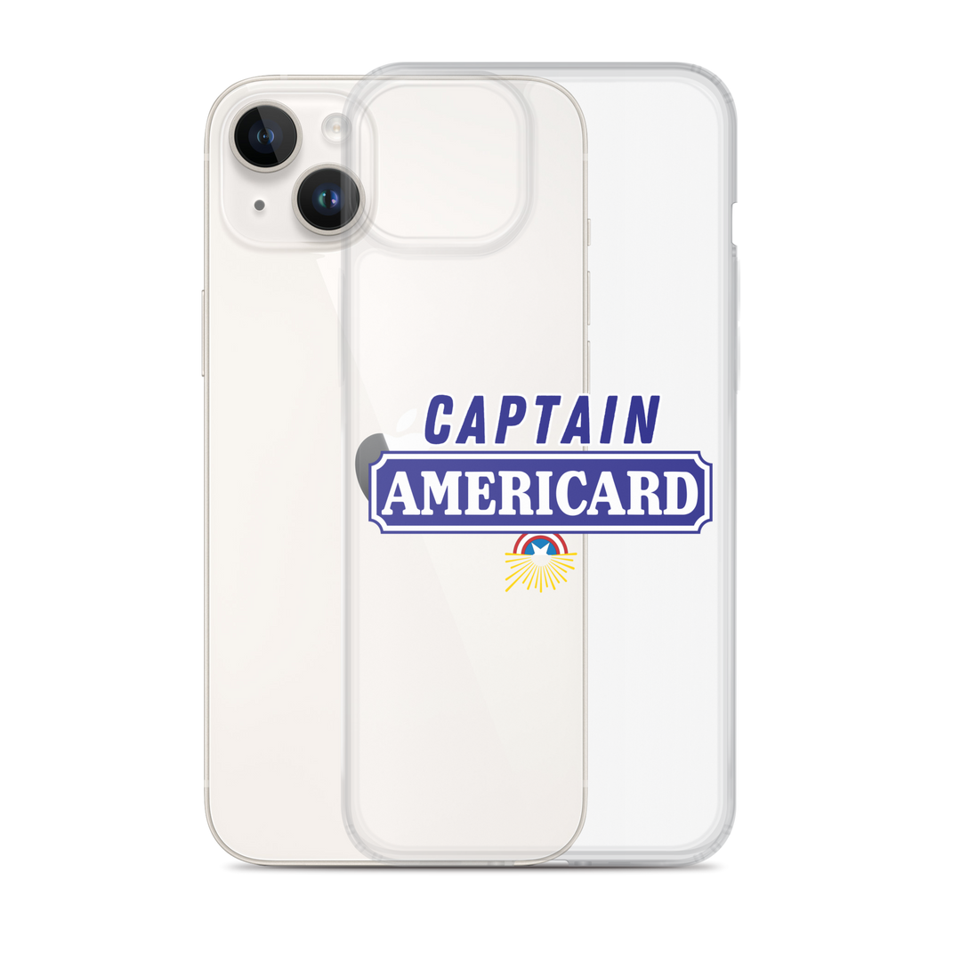 Coque iPhone® "CAPTAIN AMERICARD"