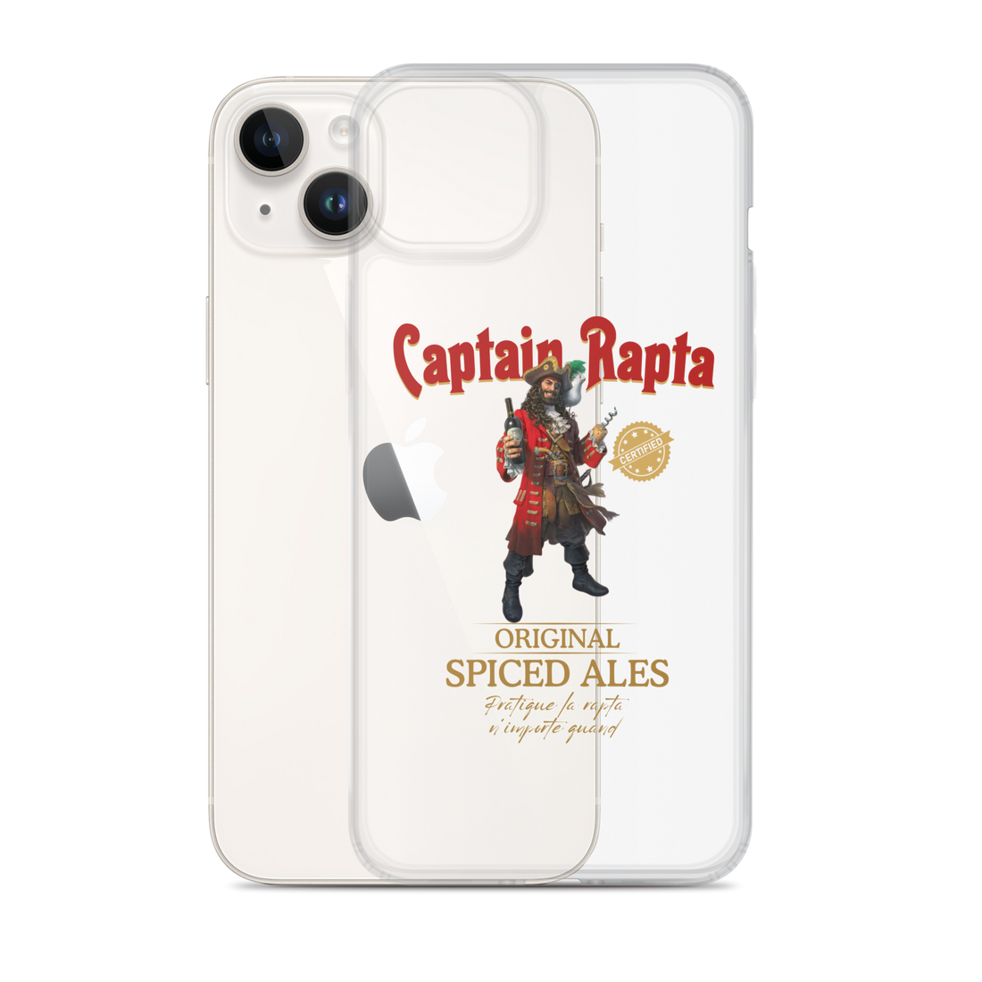 Coque iPhone® "CAPTAIN RAPTA"