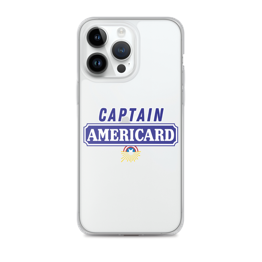 Coque iPhone® "CAPTAIN AMERICARD"