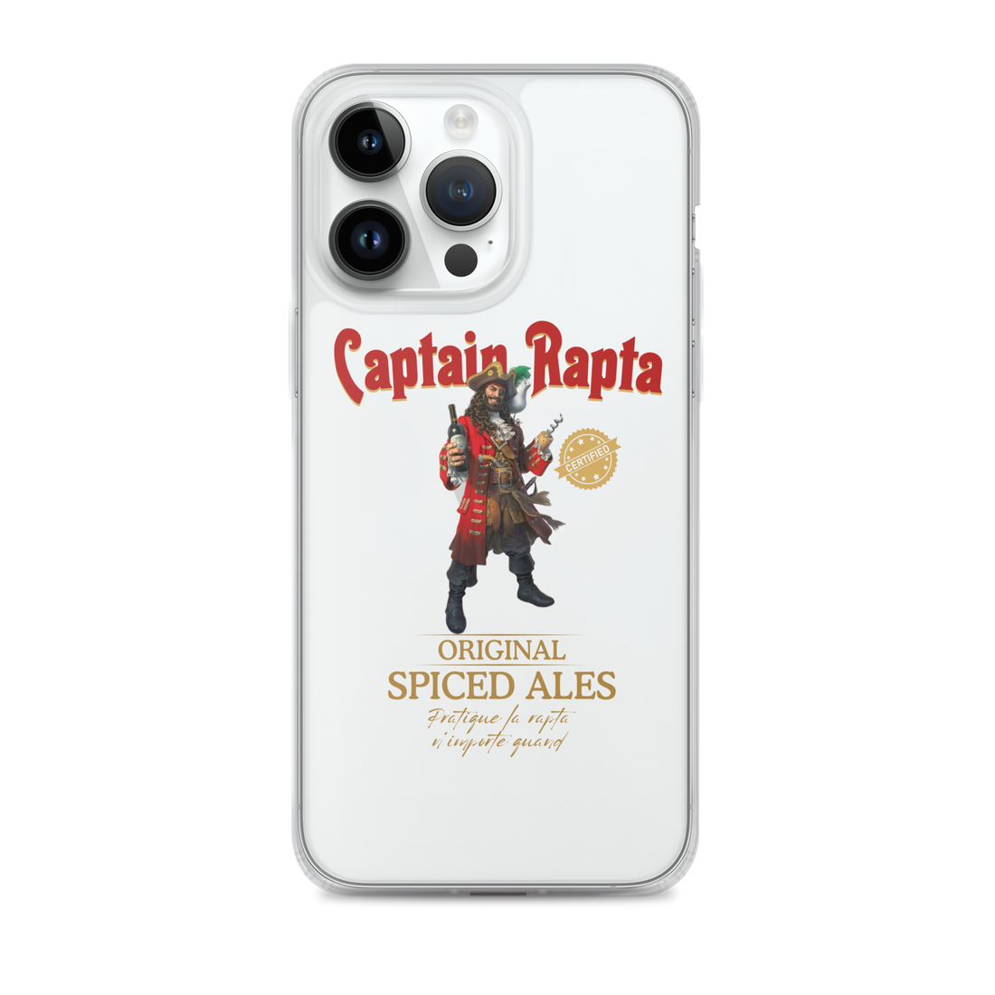 Coque iPhone® "CAPTAIN RAPTA"