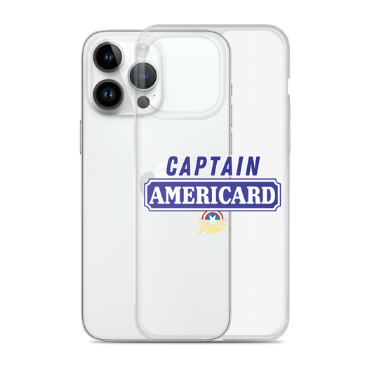 Coque iPhone® "CAPTAIN AMERICARD"