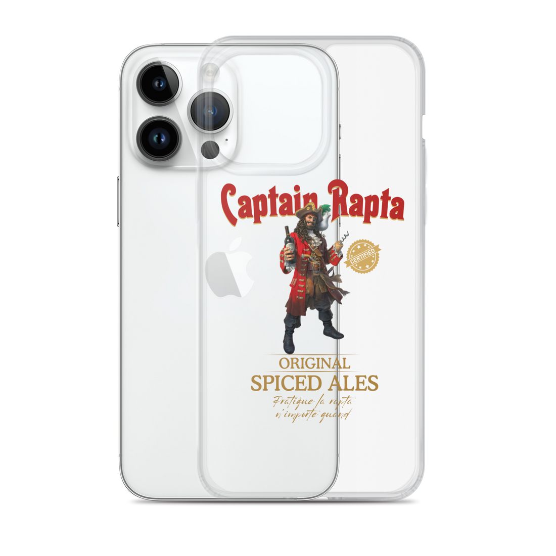 Coque iPhone® "CAPTAIN RAPTA"