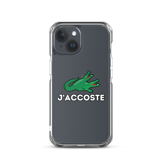 Coque iPhone® "J'ACCOSTE"