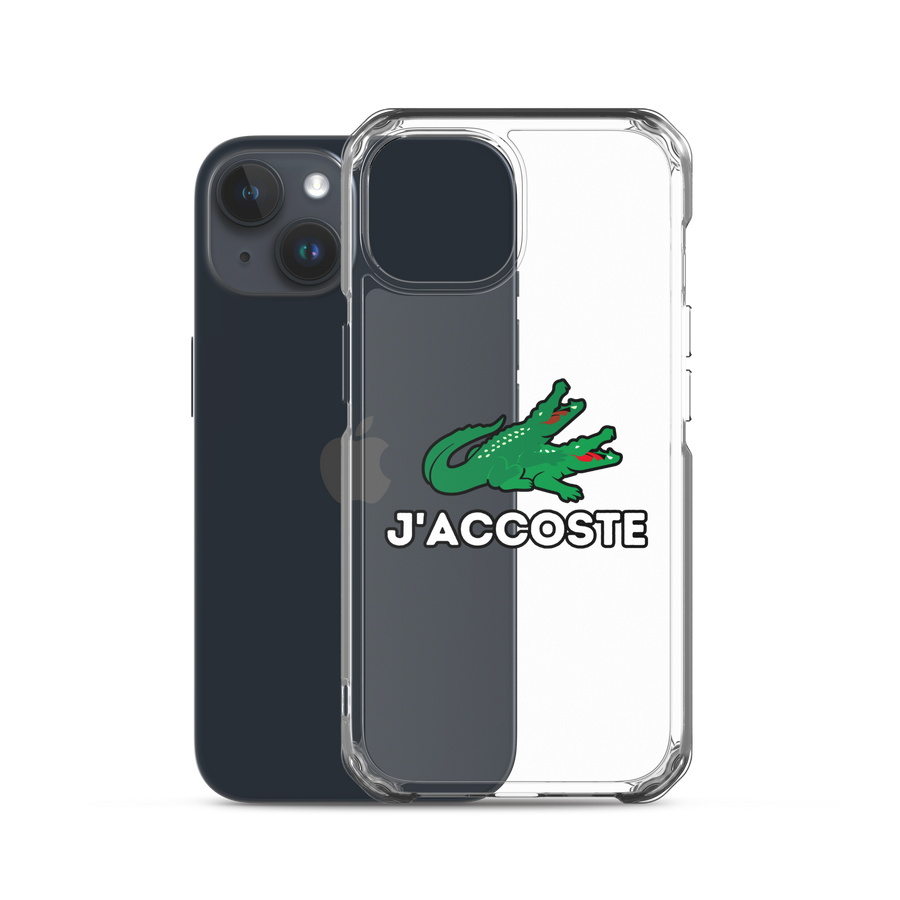 Coque iPhone® "J'ACCOSTE"