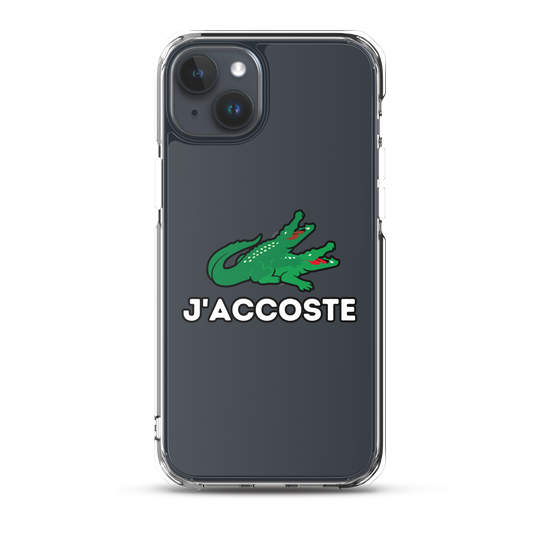 Coque iPhone® "J'ACCOSTE"