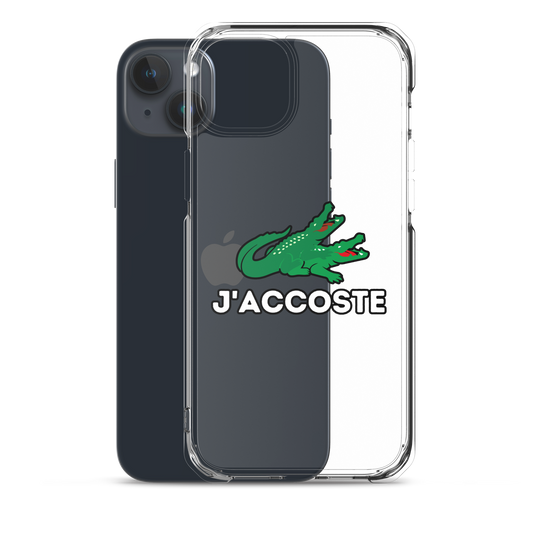 Coque iPhone® "J'ACCOSTE"