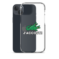 Coque iPhone® "J'ACCOSTE"